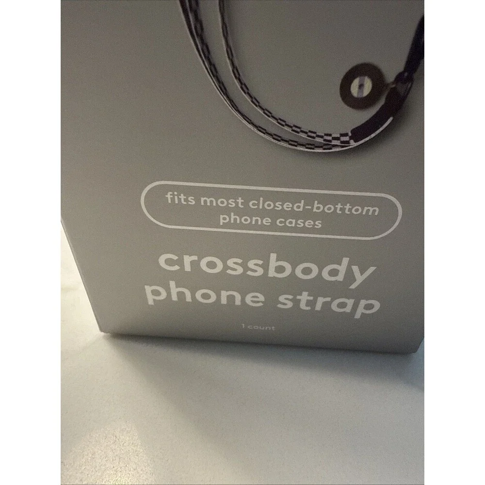 Heyday Artist Series Crossbody Phone Strap Faux Leather 15.75